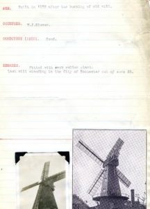 Mill details and condition