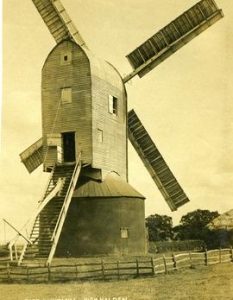 Post mill, High Halden