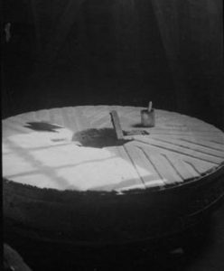 Millstone, smock mill, Willesborough