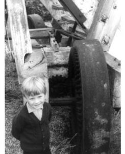 Ladder wheels and winding gear, post mill, Friston, Suffolk