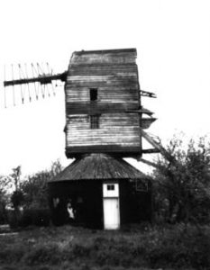Side view of derelict mill