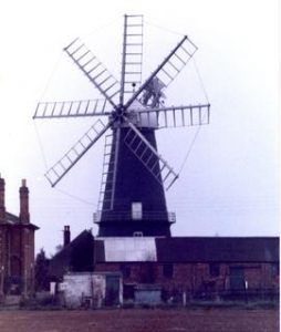 Front view of mill