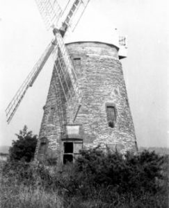 Front 3/4 view of mill