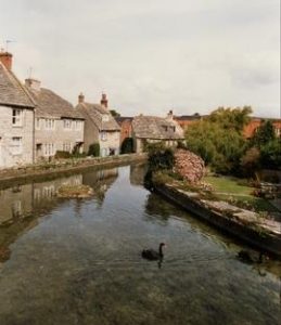 Mill pond , Old Mill, Swanage