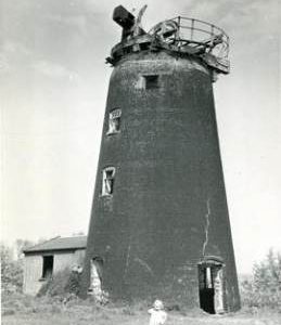 Haddiscoe Tower Mill, Norfolk, derelict