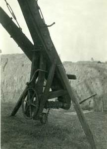 Long Sutton, Roman Bank Mill, close up