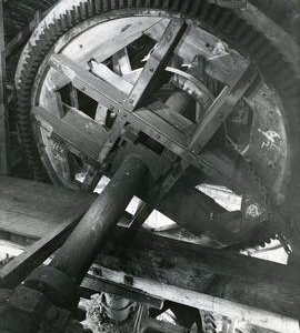 Old Buckenham Tower Mill, Norfolk, internal gearing