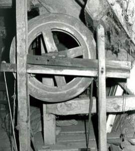 Lower Mill, Clodock, Hereford, top of hoist