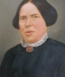 Photograph of portrait of Anne-Maria R Lane Pearce