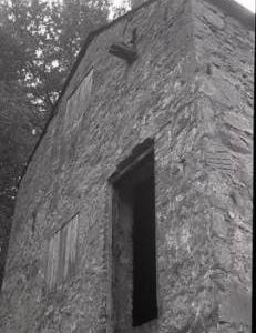 Erbistock Mill: angle of gable end