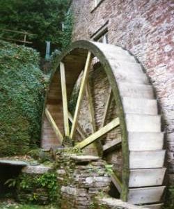 Deerbridge waterwheel