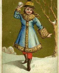 Advertising Calendar card