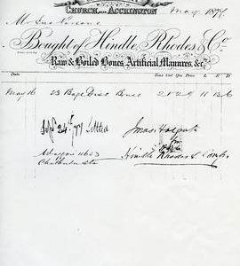Bill for bones
