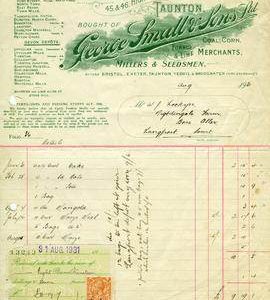 2 bills and 1 delivery note
