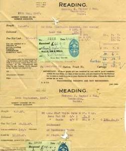 Accounts Wallis to Taylor 1946