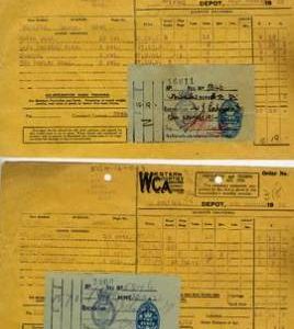 Bills and receipts for goods supplied during first quarter of 1932