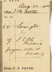 Delivery note