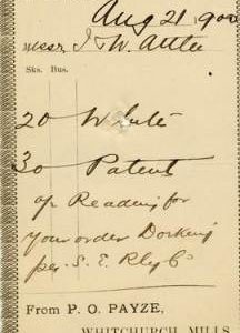 Delivery note