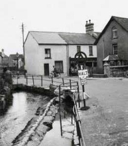 Photograph of Town and Lower Mills of Newton Abbot