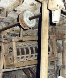 Grain cleaner at Chegworth Mill, Kent