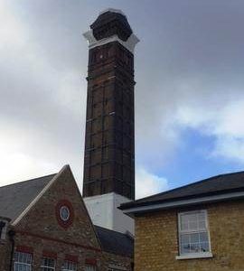 Horton Kirby Paper Mill chimney