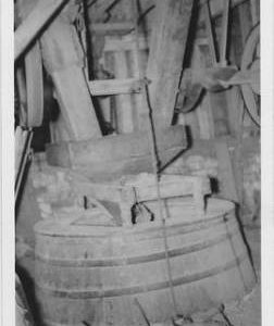 Flitwick Mill, Flitwick, internal, stones