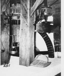 Bagshot Mill, Bagshot, internal, pit wheel, wallower, spur wheel, stone nut