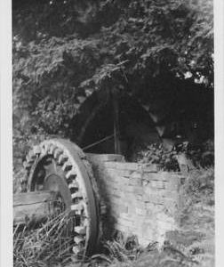Blewbury Mill, Blewbury, wheel remains