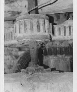 Sutton Courtney Mill, Sutton Courtney, internal, spur wheel and stone nut