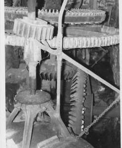 Monkokehampton Mill, Monkokehampton , internal, pit wheel, wallower, spur wheel, stone nut