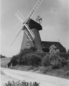 Great Bardfield Tower Mill, Great Bardfield, after conversion to house