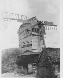 Bexhill Post Mill (Hoads/Downs), Bexhill, completely derelict