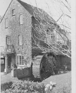 Agecroft Mill, Milland, wheel, house