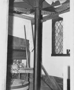 Bolebroke Mill, Hartfield, internal crown wheel, stones