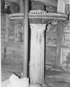 Boring Wheel Mill, Maresfield, internal, crown wheel and shaft