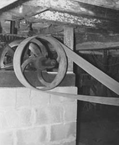 Burton Mill, Burton, pulley drive