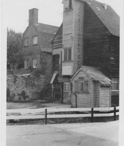 Hatch Mill, Godalming, J C Withers on the side