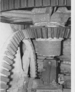 Terwick Mill , Terwick, internal pit wheel, wallower, spur wheel