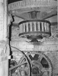 Kilve Mill, Kilve, internal, gearing