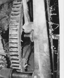 Drewetts Mill, Box, internal, spur wheel and stone nut