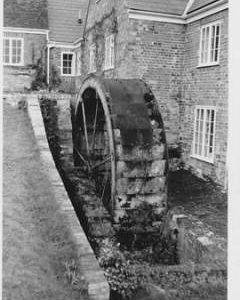 Great Cheverill Mill, Great Cheverill, wheel
