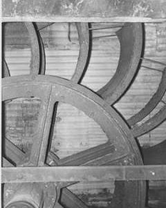 Sutton Mandeville Mill, Sutton Mandeville, internal, poncelet wheel