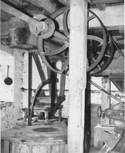 Ampney Crucis Mill, Ampney Crucis, internal, stones floor