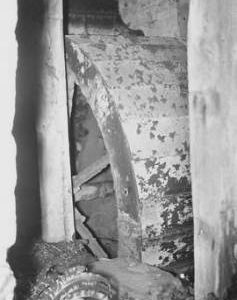 Syreford Mill, Syreford, internal, wheel