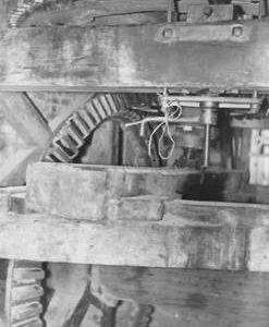 Mapledurham Mill, Mapledurham, internal, pit wheel, wallower, spur wheel