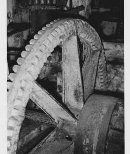 Kersey Mill, Kersey, internal, pit wheel