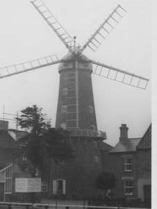 Maud Foster Tower Mill, Boston, five sails, gallery, seven storeys
