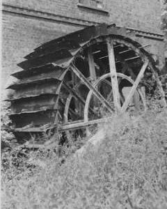 Sopwell Mill, St Albans, wheel
