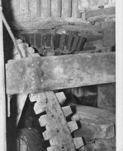 Stour Provost Mill, Stour Provost, internal, pit wheel, wallower, spur wheel