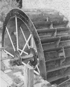 West Mill, Sherborne, wheel